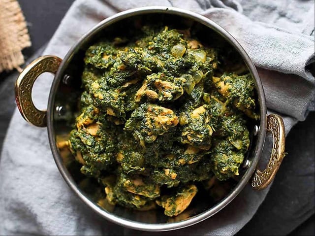 Chicken Saag.