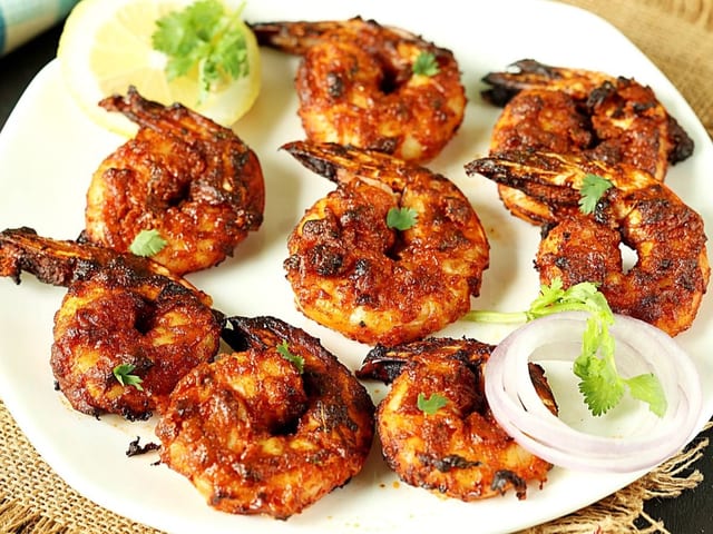 Tandoori Shrimp.