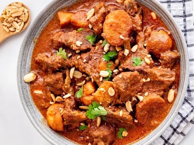Lamb Massaman Curry.