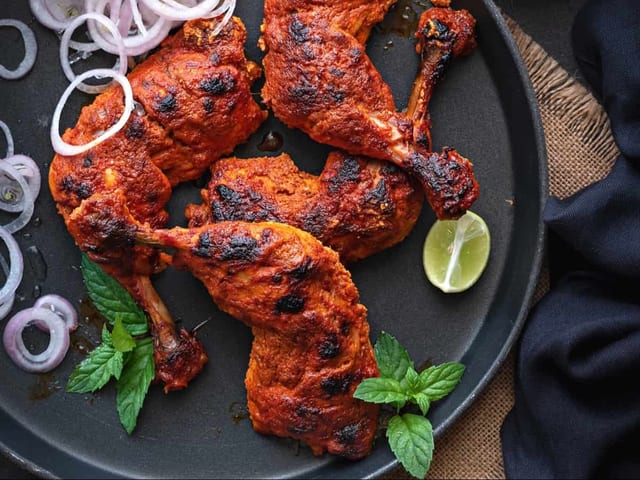 Bone-in Tandoori Chicken for Kids.