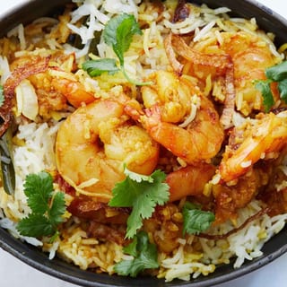 Shrimp Biryani