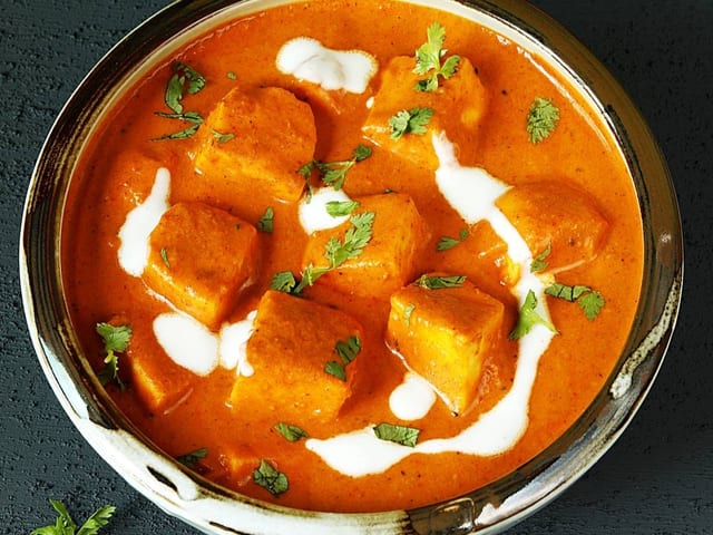 Paneer Makhni.