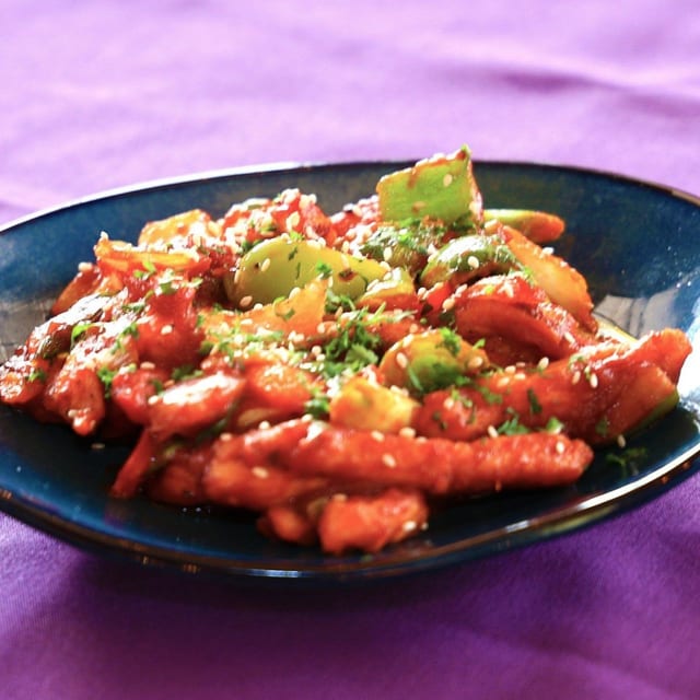 Chili Chicken.