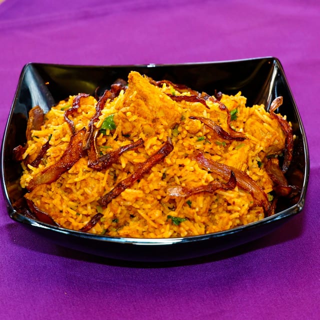 Shrimp Biryani.