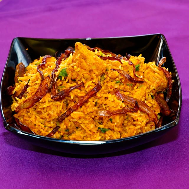 Vegetable Biryani.