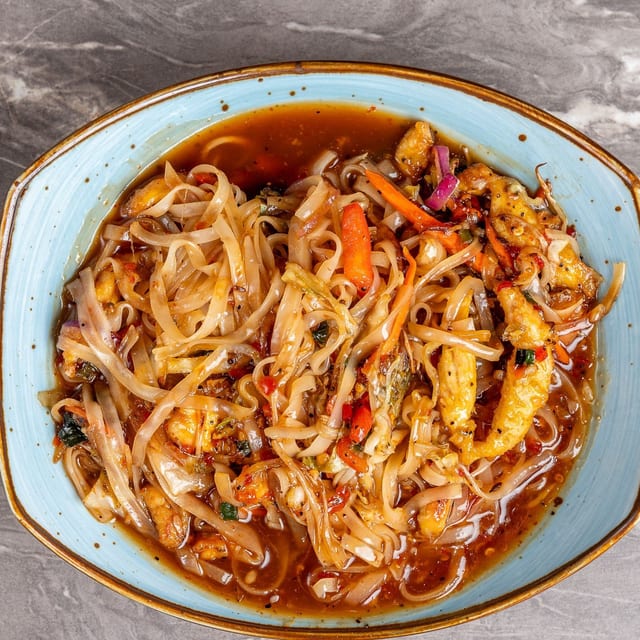 Chicken Drunken Noodles.