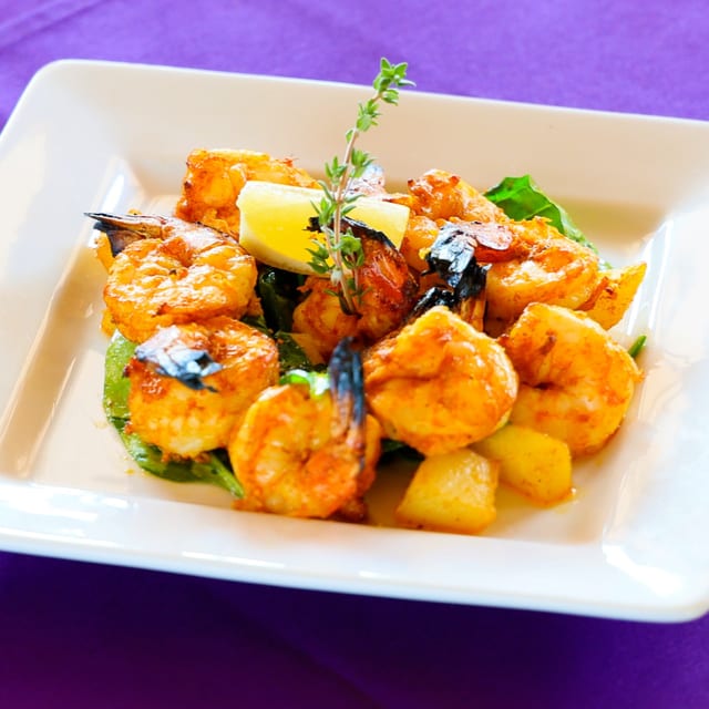 Tandoori Shrimp.