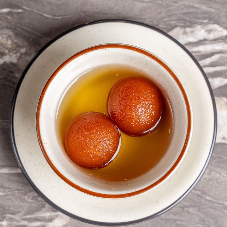 Indulge in our gulab jamun