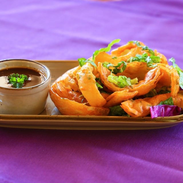 Onion Pakora.